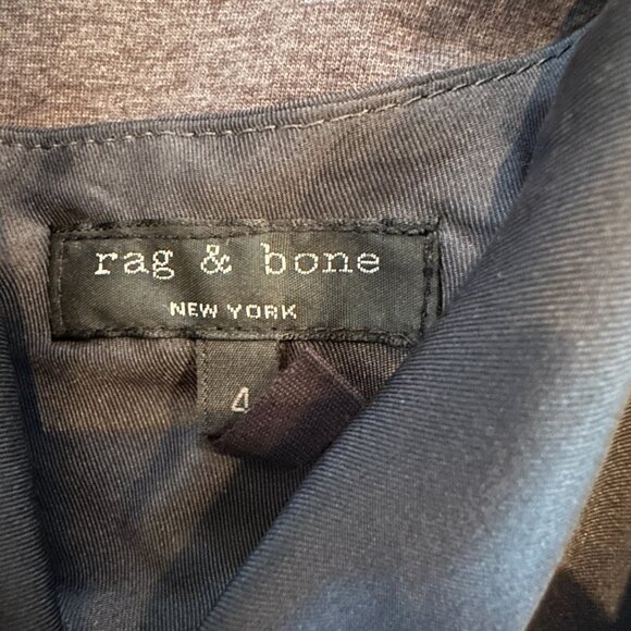 Rag & Bone Size 4 100% Silk Split Hem Camisole in Black - Picture 4 of 6